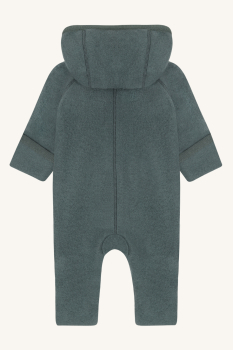Hust&Claire - HCMevi Hood Wool/ Wollfleeceoverall Balsam/green